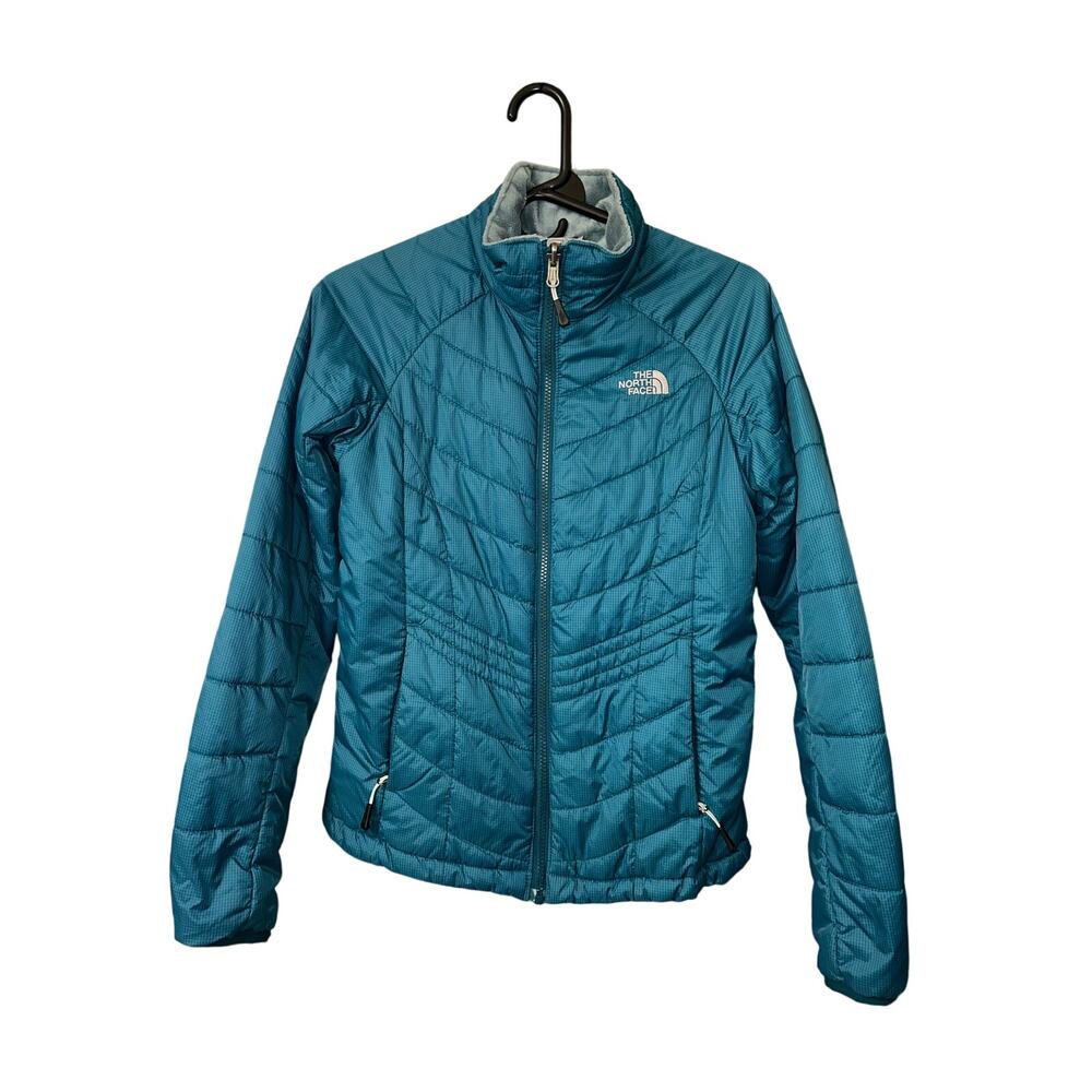 The North Face Quilted Puffer Jacket Women’s Small PrimaLoft Fleece Lined